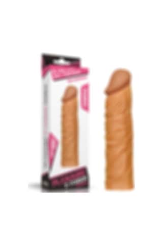 Hızlı Express Lovetoy X-Tender 5 CM Dolgulu Realistik Uzatmalı Penis Kılıfı