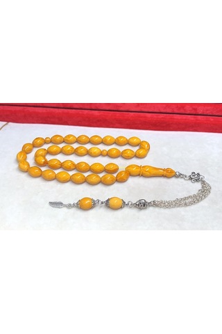 Sarı Orijinal Beyzi Model Katalin Tesbih