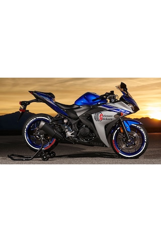 Pzero Ve Kuyruk Motorsiklet Lastik Yazısı Sticker 4 Adet