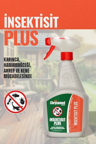 Chrysamed İnsektisitt Plus Karınca Hamamböceği Akrep Kene 1 L