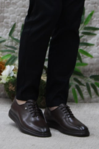 Pierre Cardin 14206 Kahve Hafif Taban Hakiki Deri Erkek Ayakkabı 001