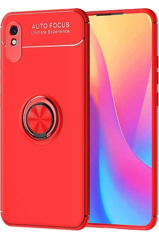 Xiaomi Redmi 9A Kilif Yüzüklü Magnetli Ravel Case 360697608