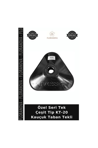 Floranova Özel Seri Tek Çeşit Tip Kt-20 Kauçuk Taban Tekli Diğer