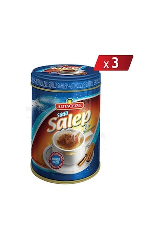 Altıncezve Sütlü Salep Teneke 3 x 250 G