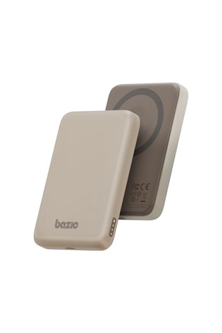 Energea X Bazic Gopower Snap 5k 3in1 5.000 Mah 20w Pd Kablolu Ve 15w Kablosuz Hızlı Şarj Magsafe Powerbank - Kahverengi Kahverengi