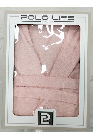 Polo Life Kutulu Bamboo Tek Bornoz Şalyaka-pembe Xxl Beden Pembe
