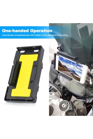 Dancemonkey Bmx Motosiklet Kablosuz Şarj Ve Tutucu - R1200gs, R1250gs, S1000xr Uyumlu