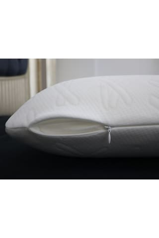 Rudu Japon Desenli Sertifikalı Visco Visko Yastık Kılıfı 60 x 40 x 15 CM Beyaz