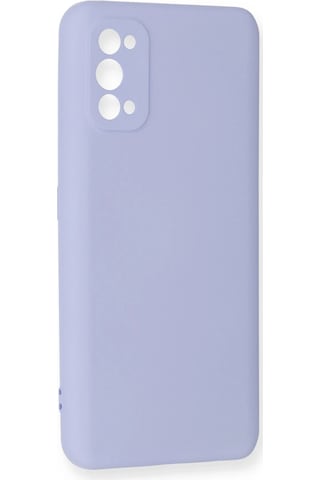 Gld-spt- Newface Realme 7 Pro Kılıf Nano İçi Kadife Silikon - Lila
