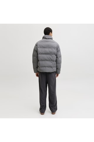 Jack & Jones Erkek Yüksek Dik Yaka Fermuarli Puffer Mont - Soho - 12278750 Castlerock
