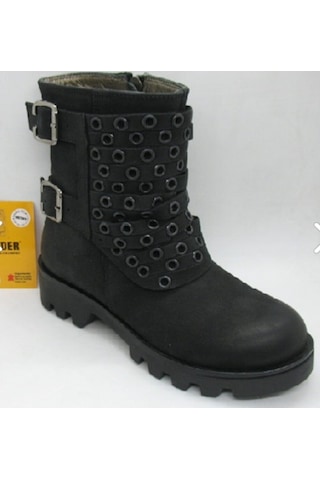 Toddler 7424 Deri Ortopedik Destekli Bot 31-32 Siyah