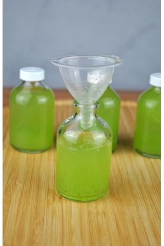 4 Adet Pratik Kolonya Parfüm Yağ Detoks Şişesi Doldurma Hunisi Mini Huni