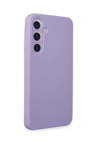 Newface - 949 - Samsung Galaxy Uyumlu A55 5g Kılıf Nano İçi Kadife Silikon - Csmo-tex - - Lila LİLA