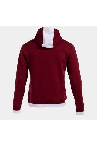 Joma Confort Iı Hoodıe Burgundy Whıte Sweatshirt Siyah
