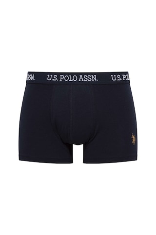 U.S. Polo Assn. U S Polo Assn Erkek Baskılı Lacivert 2'Li Boxer 4852 Lacivert