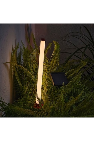 Ikea Solvınden Led'li Güneş Enerjili Aydınlatma, Kırmızı, 45 Cm