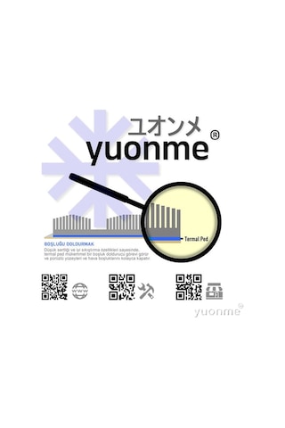 Yuonme Termal Ped / Thermal Pad 2.5mm 1.3W/mK 100X100mm 13-2547