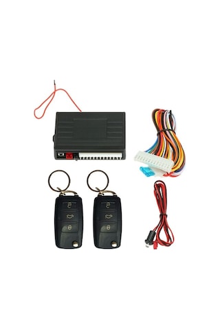 Prestigegoods Araç Kilidi Uzaktan Kumandalı Kilit Açma Sistemi - Led Göstergeli, Bagaj Açma
