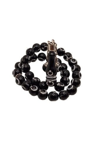 Han Ticarethane Ay Yıldız Desenli Siyah Tesbih