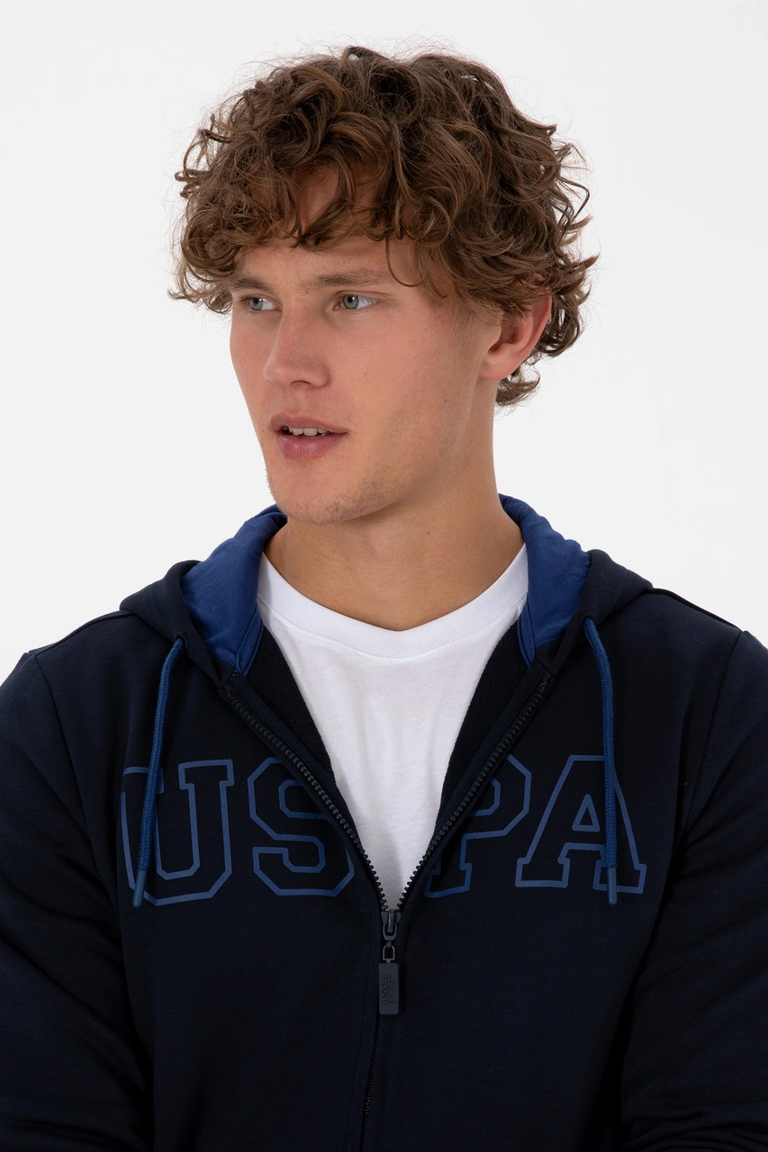 U.s. Polo Assn. Erkek Lacivert Hırka Örme 50313719-vr033 Lacivert