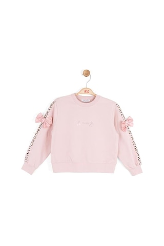 Kız Çocuk Romantıc Sweat Nk-39516 Pudra