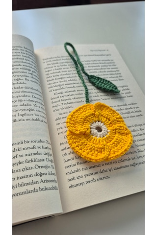 Sarı Gelincik Büyük Boy Kitap Ayracı