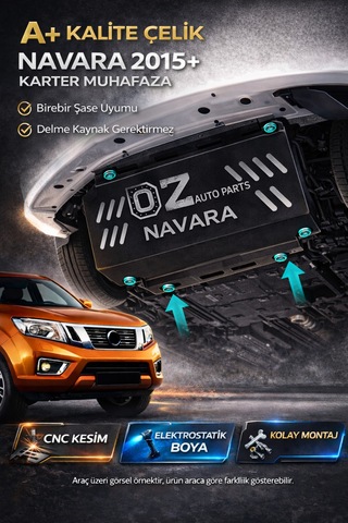 Nissan Navara 2015-2019 Offroad Karter Muhafaza Sacı