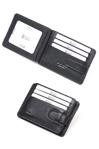 Ancora Leather Hakiki Deri-Minimal Tasarım Kartlık-26205