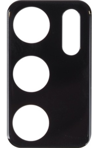 Oppo A16 Zore 3D Kamera Camı Koruyucu Siyah