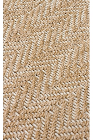 Eko Halı Ventura Vnt 02 Natural White Xw Sisal Görünümlü İç Ve Dış Mekan Uyumlu Hav Vermeyen Modern
