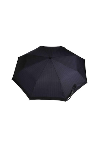 Baginn Unisex Snotline Şemsiye Süper Mini Çizgili Desen 09g Siyah