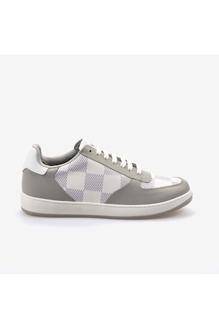 Mocassini Erkek Spor & Sneaker Ayakkabı 7434 Gri-beyaz