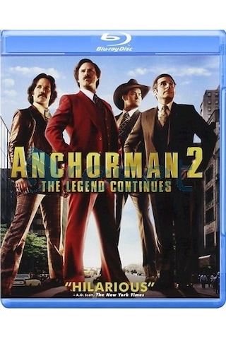 Anchorman 2: The Legend Continiues Blu-Ray