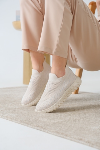 Marvin Günlük Ortopedik Kadın Sneaker Spor Ayakkabı Bej