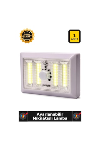 Lamba Cob Led Pilli Kamp Masa Üstü Askılı Dimmerli Işık Seviyesi Ayarlanabilir Mıknatıslı Lamba Çok Renkli