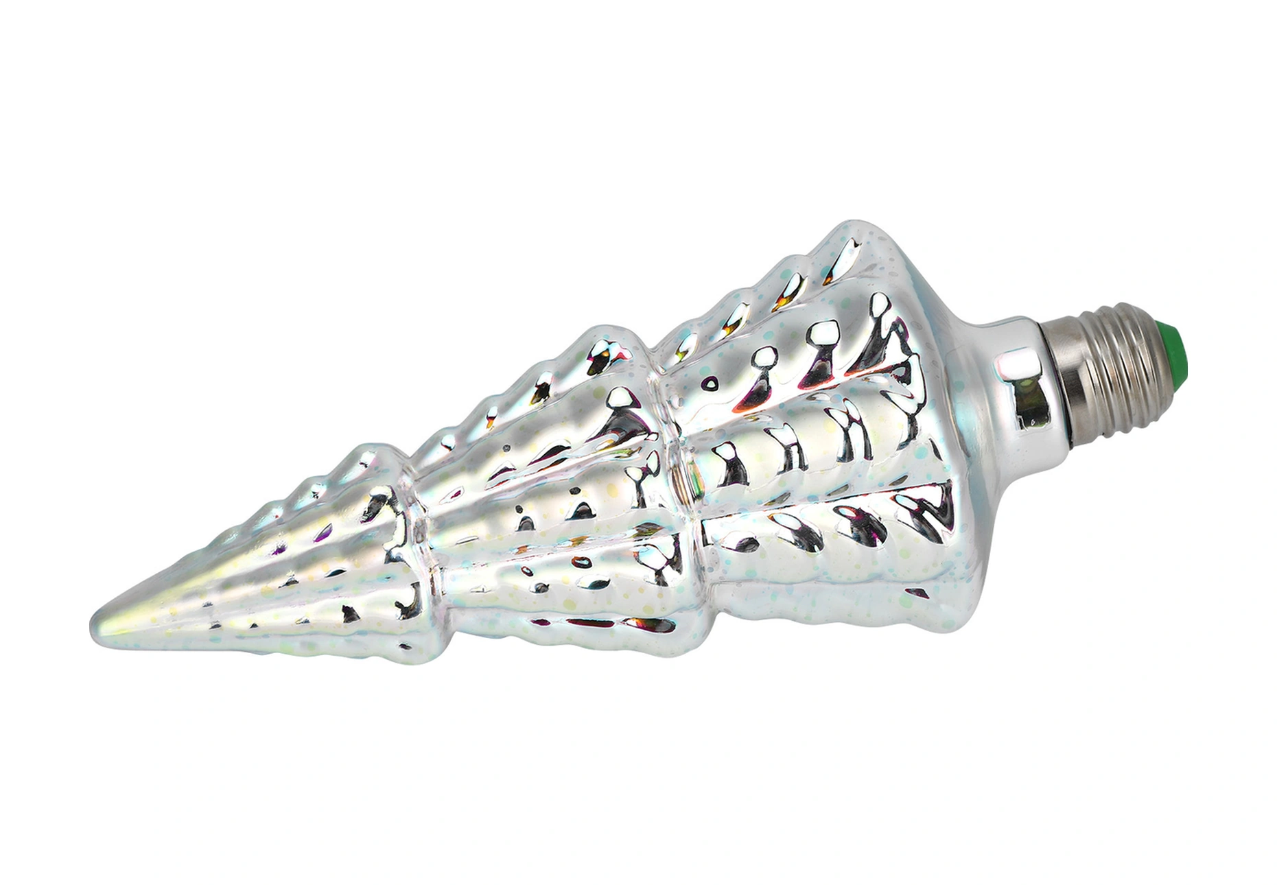 Youtek E27 6w Led Aydınlatma, Noel Ağacı Şekli, 3d Atışık Desenli, 85-265v, 2200k Sıcak Beyaz, Ev/bar Dekorasyonu Işık Lambası Diğer