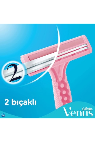 Gillette Simply Venüs 2 Basic Kadın Tıraş Bıçağı 5'li x 2