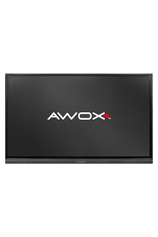 Awox 65" 4k Android Akıllı Tahta Ir Dokunmatik Eğitim Ve Toplantı Paneli
