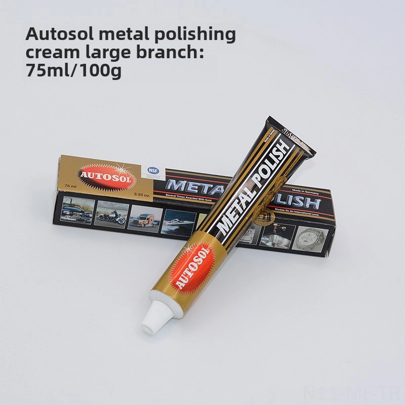 Mufunye Almanya Metal Parlatma Kremi - Çelik, Bakır Ve Metal Yüzeyler İçin Yüksek Kaliteli Parlatıcı 100g/75ml Tekli