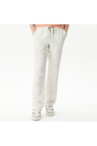 Nautica Erkek Beyaz Classic Fit Pantolon Düz P45600t Beyaz