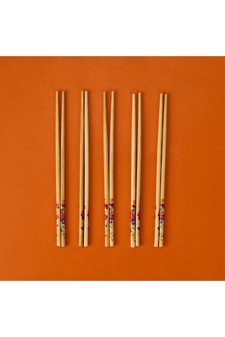Arow Bambu Chopstick - Renkli - 23 Cm Renkli