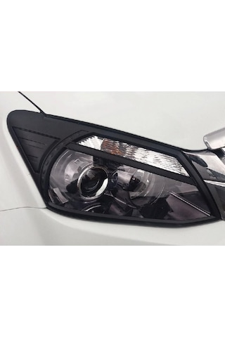Isuzu D-max Far Çerçevesi Kaplama Siyah 2012 - 2014