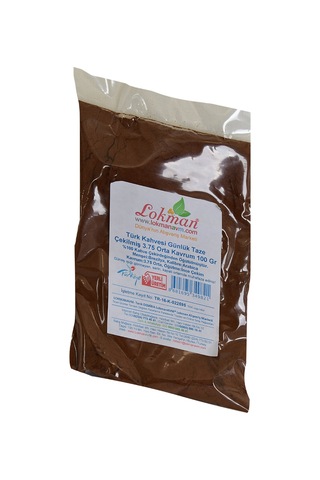 Lokman Avm Türk Kahvesi Günlük Taze Çekilmiş 3.75 Orta Kavrum 100 G Paket