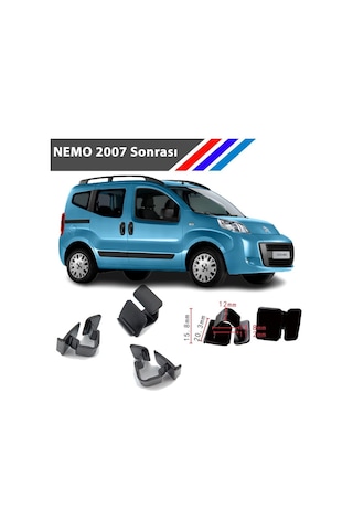 Citroen Nemo Kaput İzalatör Klipsi 2007 Sonrası 50 Adetli Paket