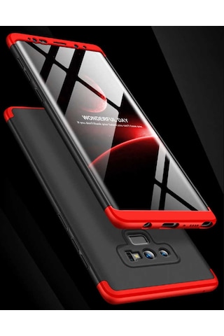 Galaxy Note 9 Kılıf Zore Ays Kapak Kırmızı