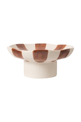 Mudo Home Pulse Mocha Dekoratif Kase 27x12 Cm