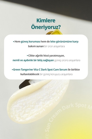 Leke Karşıtı Serum Güneş Kremi Goodal Green Tangerine Vita C Dark Spot Care Sun Serum Spf50+ Pa++++ 33208861