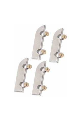 Yaozixa Stainless Steel Cam Balkon Kapısı Kaydırıcı Rulmanı - Sessiz Ve Dayanıklı Ev Ticari Uygulamalar İçin Diğer