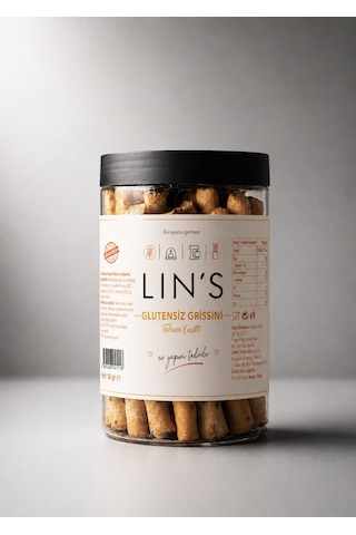 Lin's Glutensiz Kraker Tohum Çeşnili 80 Gr