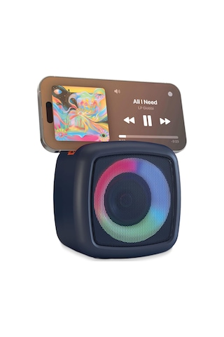 Polosmart Fs81 Kablosuz Bluetooth Hoparlör 5w 1200mah Tws Dual Aux Tf Usb Taşınabilir Speaker Navy